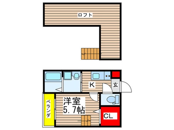 Ｓｕｎｌｉｔ　ｇａｒｄｅｎの物件間取画像